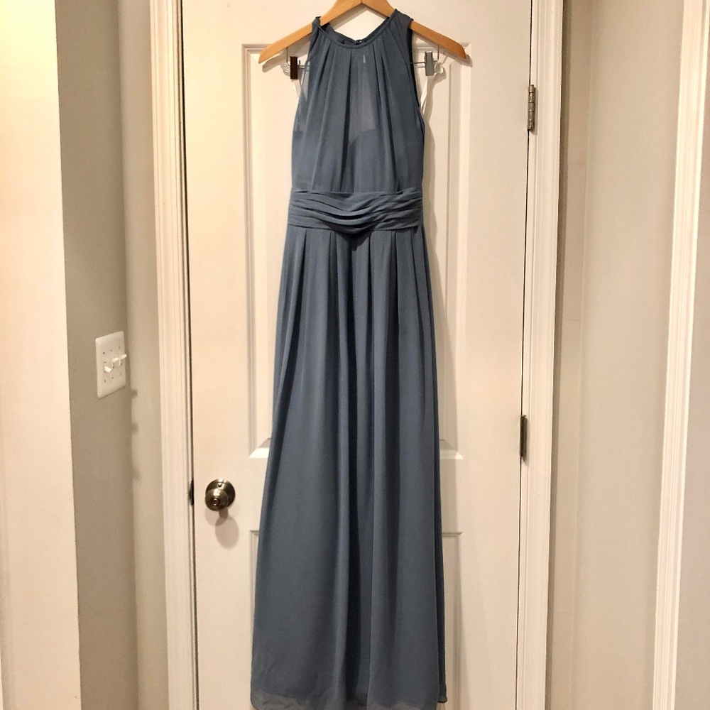 Bill Levkoff Bridesmaid Dress - Slate - Size 6